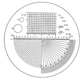 Nagyító lencse, skálázott mérőlencse 23mm Eschenbach 11547 nagyítóhoz 115202