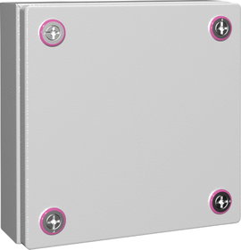 Rittal KX 1516.000 Installációs műszerdobozok, Fali műszerdobozok 200 x 200 x 80 Acéllemez Élénk szü