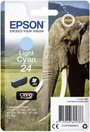 Epson T2425, 24 #####Tinte Eredeti helyettesíti Epson C13T24254012 Light cián bélyegkép