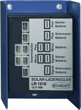 SCHAUDT LR 1218 Napelem töltésszabályozó PWM 12 V 18 A