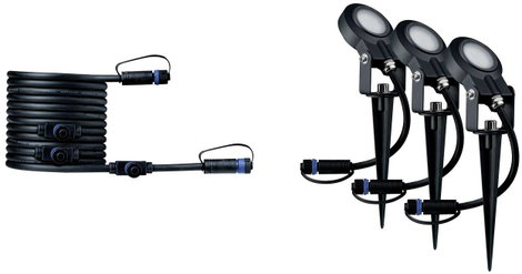 Paulmann Spot Sting Ergänzungsset IP67 93689 Világításrendszer, Plug & Shine LED 18 W Melegfehér Ant 7. kép