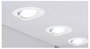 Paulmann 93400 LED-es beépíthető lámpa 10 részes készlet LED GU10 Fehér 3. bélyegkép