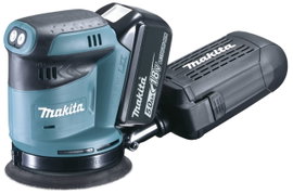 Makita DBO180RTJ Akkus excenter csiszoló 18 V