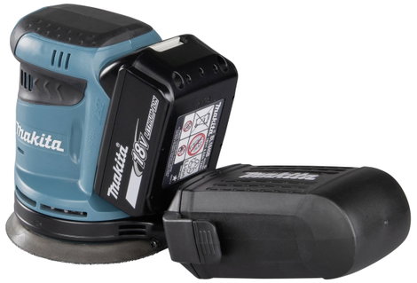 Makita DBO180RTJ Akkus excenter csiszoló 18 V 3. kép