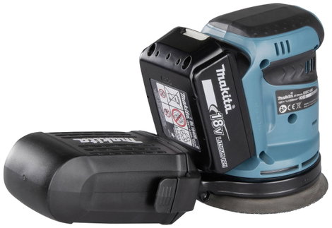 Makita DBO180RTJ Akkus excenter csiszoló 18 V 5. kép