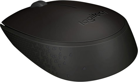 Logitech B170 OEM WLAN egér Rádiójel vezérlésű Infra Fekete 3 Gombok 1000 dpi Beépített görgetőkerék 3. kép