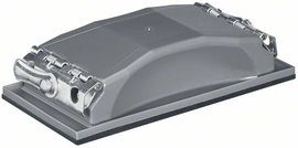 Bosch Accessories 2608601218 Kézi csiszolótömb, műanyagból, szorítószerkezettel, 160 x 85 mm 1 db