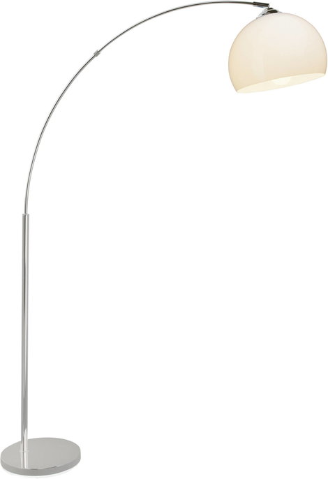 Brilliant Vessa 92940/75 Állólámpa E27 60 W Króm, Fehér 2. kép
