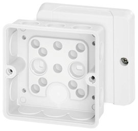 Hensel 4012591603313 Elosztó doboz halogénmentes, Plombálható (H x Sz) 88 mm x 88 mm 1 db