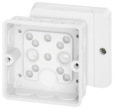 Hensel 4012591603313 Elosztó doboz halogénmentes, Plombálható (H x Sz) 88 mm x 88 mm 1 db