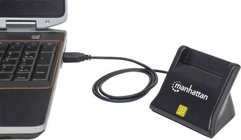 Manhattan 102025 USB-Smartcard/SIM Chipkártya olvasó 2. kép