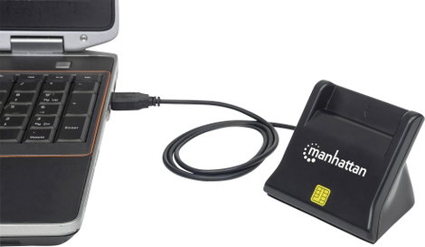 Manhattan 102025 USB-Smartcard/SIM Chipkártya olvasó 8. kép