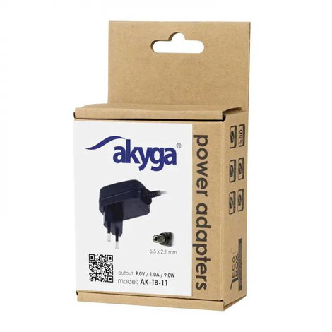Akyga AK-TB-11 Dugasztápegység, fix feszültségű 9 V 1 A 3. kép
