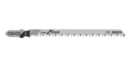 Bosch Accessories 2608637590 Szúrófűrészlap T 301 CD - Clean for Wood 5 db