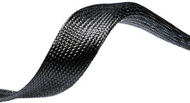 HellermannTyton 170-00400 HEGPX40-PET-BK Fonat védőtömlő Fekete Poliészter 32 - 70 mm 50 m
