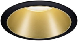 Paulmann 93395 Cole LED-es beépíthető lámpa GU10 Fekete (matt), Arany