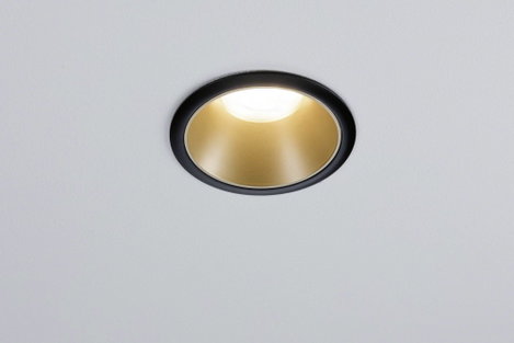 Paulmann 93395 Cole LED-es beépíthető lámpa GU10 Fekete (matt), Arany 3. kép