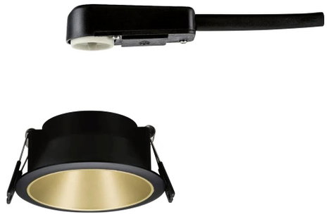 Paulmann 93395 Cole LED-es beépíthető lámpa GU10 Fekete (matt), Arany 5. kép