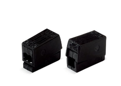 WAGO 224-114 2-DRAADS KROONKLEM 2,5MM² ZWART Lámpakapocs hajlékony: 0.5-2.5 mm² merev: 0.5-2.5 mm² P 2. kép
