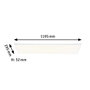 Paulmann Amaris 79810 LED panel 35 W Melegfehér, RGBW Fehér (matt) 10. bélyegkép