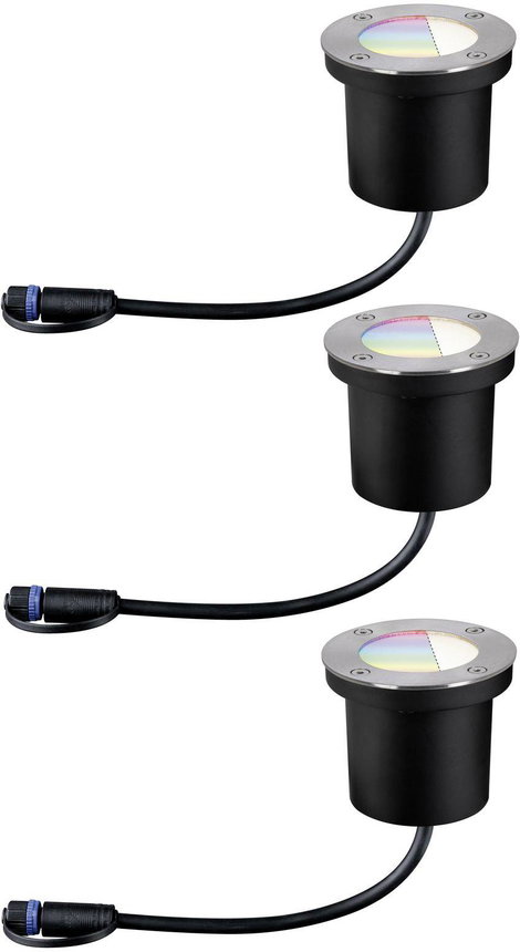 Paulmann Boden Einbauleuchten Starterset RGBW 94275 Világításrendszer, Plug & Shine ZigBee LED 3.6 W 10. kép
