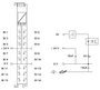 WAGO 16DI SPS digitális bemeneti modul 750-1406 1 db 3. bélyegkép