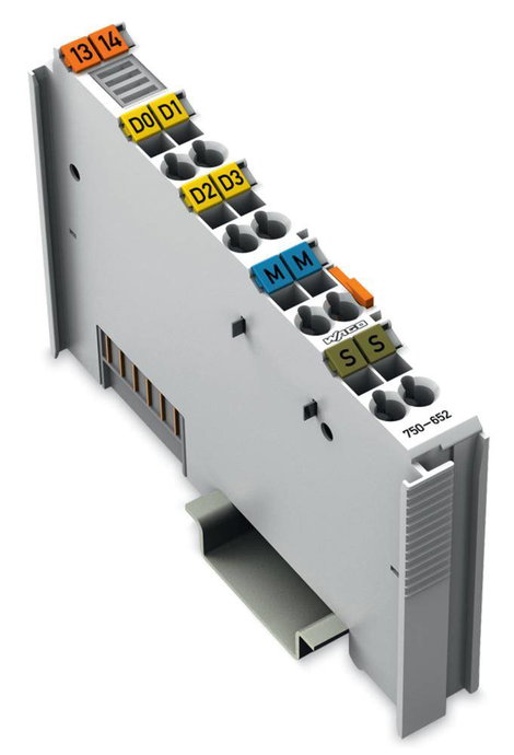 WAGO 750-652 SPS soros interfész 750-652 1 db
