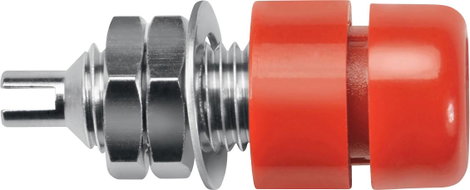 Schützinger IBU 401 Ni / RT Beépíthető hüvely Piros 1 db