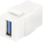 Digitus DN-93404 USB 3.0 beépíthető modul Keystone bélyegkép