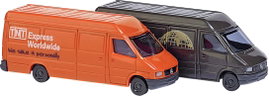 Busch 8338 N Tehergépjármű modell Mercedes Benz Sprinter szállító kisteherautó