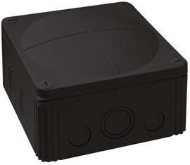 Wiska 10062214 Leágaztató doboz (H x Sz x Ma) 140 x 140 x 82 mm Fekete IP66/IP67 1 db
