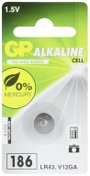 GP Batteries Gombelem LR 43 1.5 V 1 db Alkáli mangán GP186ASTD974C1 4. bélyegkép
