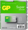 GP Batteries Super 9V-os elem Alkáli mangán 9 V 8 db 2. bélyegkép