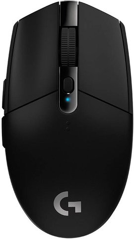 Logitech G305 Gamer egér Rádiójel vezérlésű Optikai Fekete 6 Gombok 12000 dpi