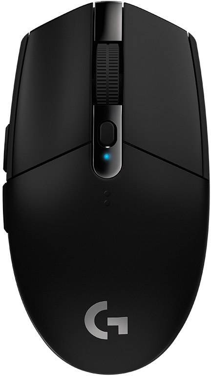 Logitech G305 Gamer egér Rádiójel vezérlésű Optikai Fekete 6 Gombok 12000 dpi