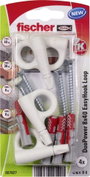 Fischer DuoPower 8x40 EasyHook Loop K (4) Tipli készlet 557927 1 készlet bélyegkép
