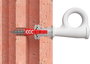 Fischer DuoPower 8x40 EasyHook Loop K (4) Tipli készlet 557927 1 készlet 5. bélyegkép