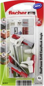 Fischer DuoPower 8x40 EasyHook Angle K (4) Tipli készlet 557917 1 készlet bélyegkép