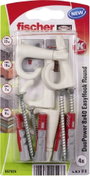 Fischer DuoPower 8x40 EasyHook Round K (4) Tipli készlet 557924 1 készlet bélyegkép