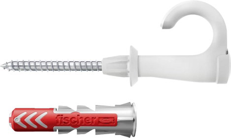 Fischer DuoPower 8x40 EasyHook Round K (4) Tipli készlet 557924 1 készlet 5. kép