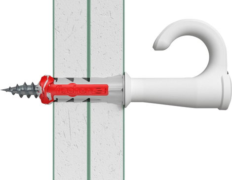 Fischer DuoPower 8x40 EasyHook Round K (4) Tipli készlet 557924 1 készlet 6. kép