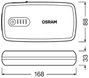 OSRAM Gyorsindító rendszer BATTERYstart 300 OBSL300 Indulási segédáram=300 A 2 db USB-s dugalj 7. bélyegkép