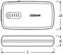 OSRAM Gyorsindító rendszer BATTERYstart 300 OBSL300 Indulási segédáram=300 A 2 db USB-s dugalj 8. bélyegkép