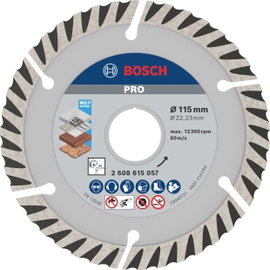 Bosch Accessories 2608615057 Standard for Universal Speed Gyémánt bevonatú vágótárcsa Ø 115 mm Furat