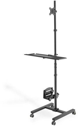 Digitus DA-90374 1 részes PC-/monitor gurulós kocsi 43,2 cm (17) - 81,3 cm (32) Fekete Állítható mag