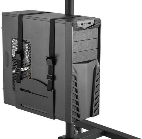Digitus DA-90374 1 részes PC-/monitor gurulós kocsi 43,2 cm (17) - 81,3 cm (32) Fekete Állítható mag 7. kép