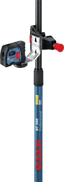 Bosch Professional 0601015B00 Teleszkópos állvány Magasság (max.)=350 cm Alkalmas Bosch