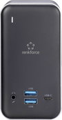 Univerzális USB-C notebook dokkoló állomás töltési funkcióval, Renkforce RF-4499452 3. bélyegkép