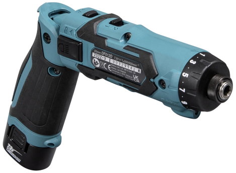 Makita DF012DZ Akkus csavarozó hajlítható markolattal 7.2 V 7. kép