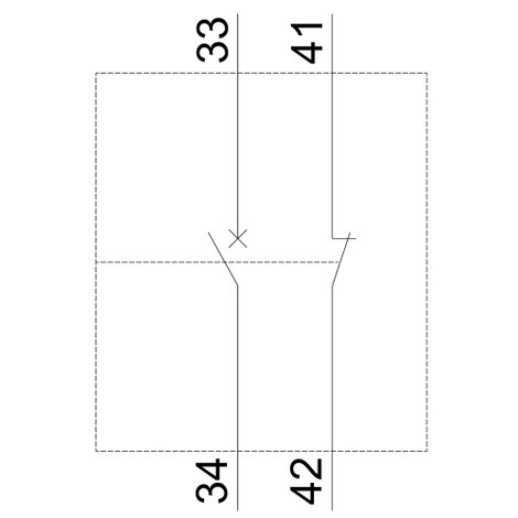 Siemens 3RV2901-1A Védőkapcsoló tömb 1 db Kapcsolási feszültség (max.): 400 V/AC (Sz x Ma x Mé) 9.5 2. kép